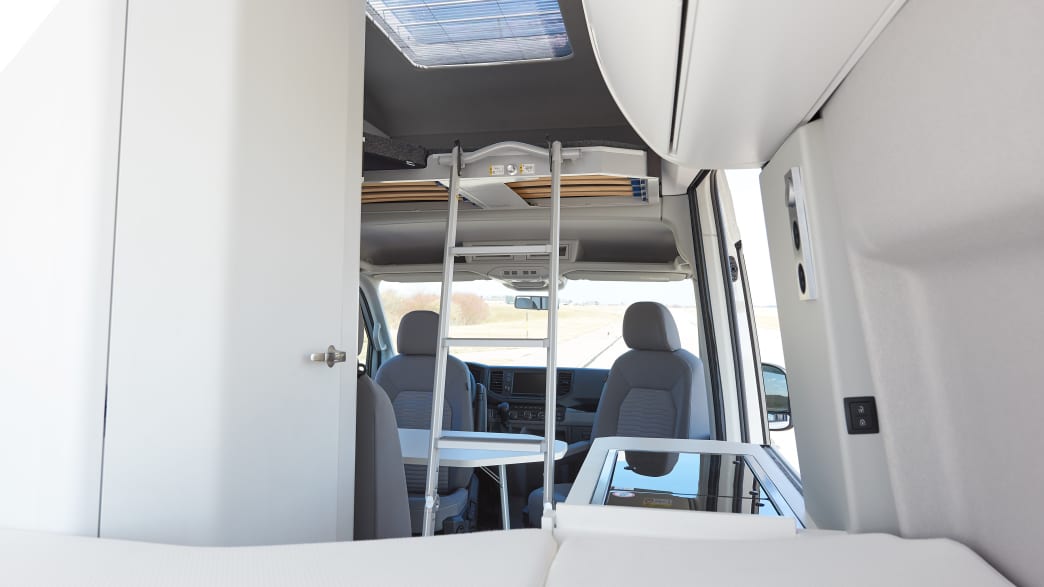 Betten in einem VW Grand California 600