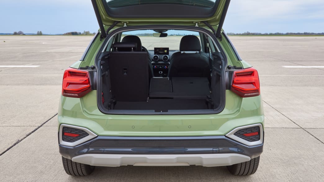 Offener Kofferraum vom Audi Q2