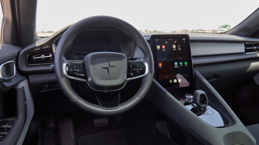 Cockpit vom Polestar 2