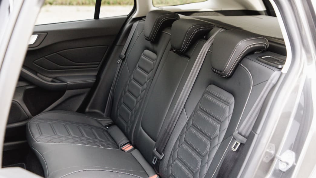 Rückbank des Ford Focus