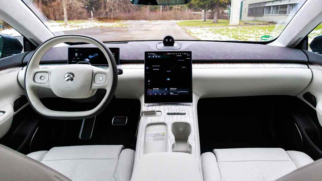 Detail des Cockpit des NIO ET7