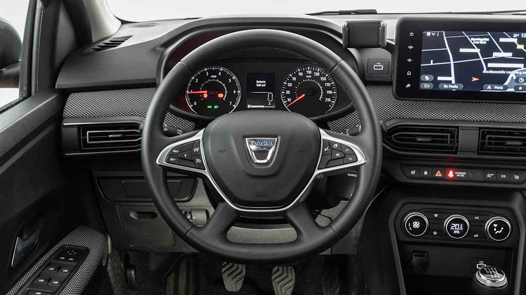 Lenkraddetail des Dacia Jogger