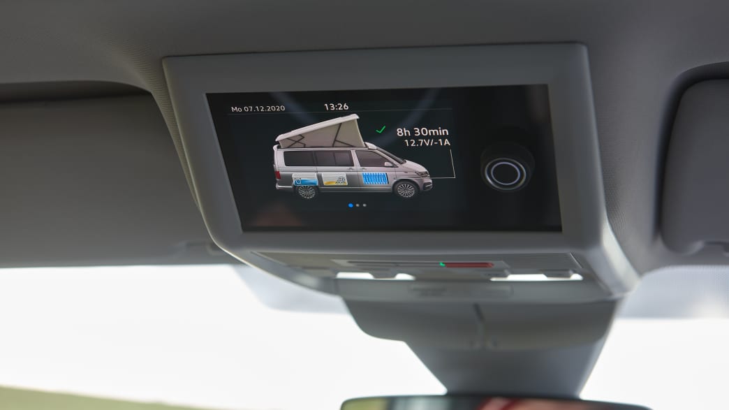 Der VW California Ocean T6.1 im ADAC Camper Test