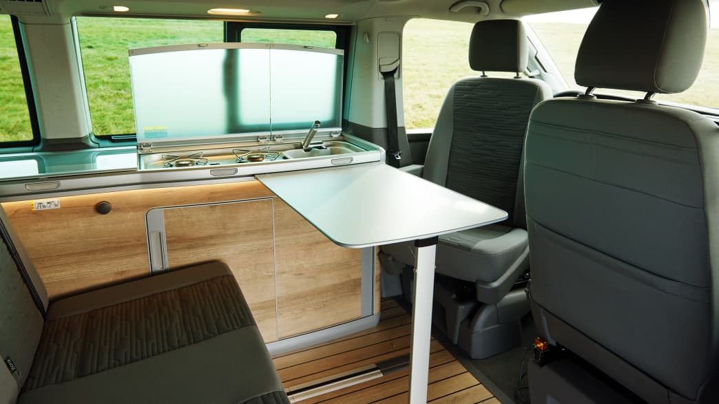 Der VW California Ocean T6.1 im ADAC Camper Test