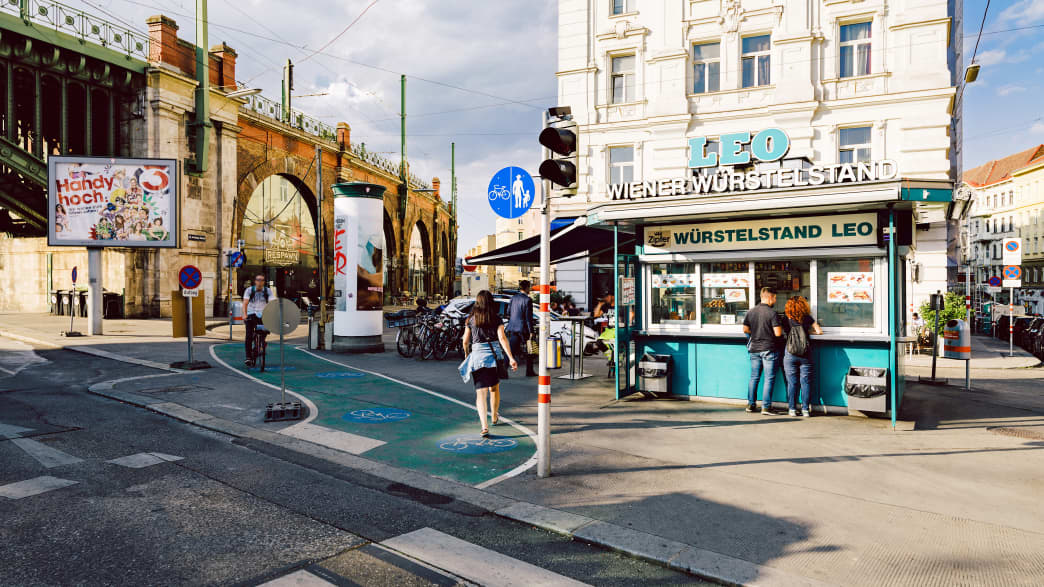 Würstelstand Leo in Wien