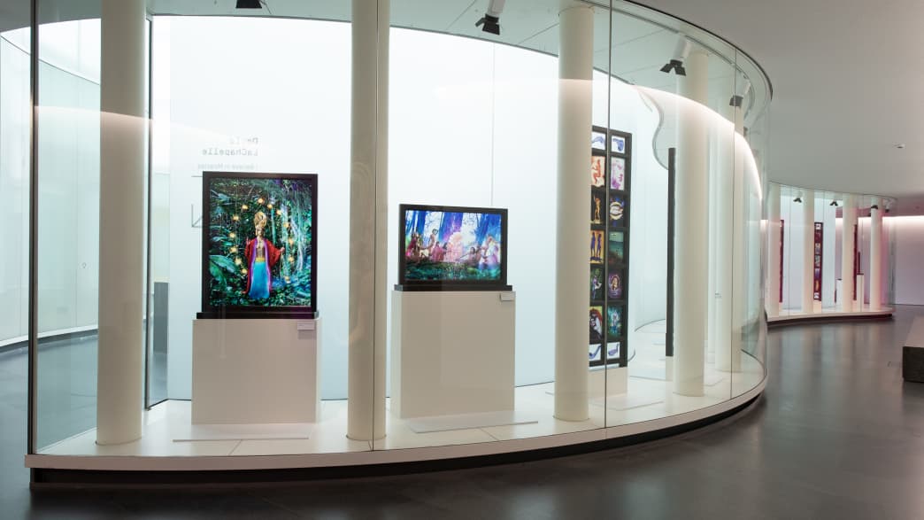 Ausstellungsansicht David LaChapelle im Museum der Kulturen in Mailand