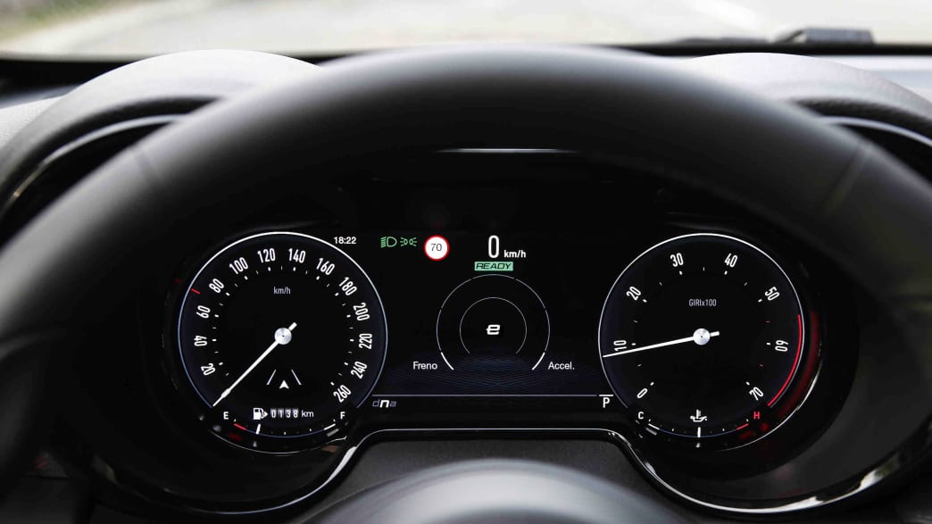 Displaydetail im Alfa Romeo Tonale