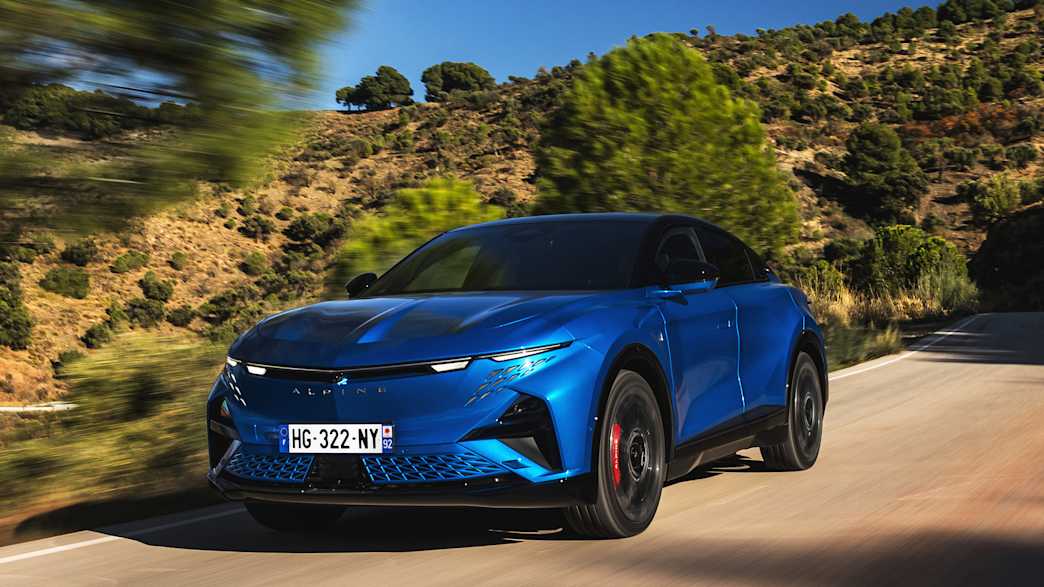 Aufnahmen des Alpine A390