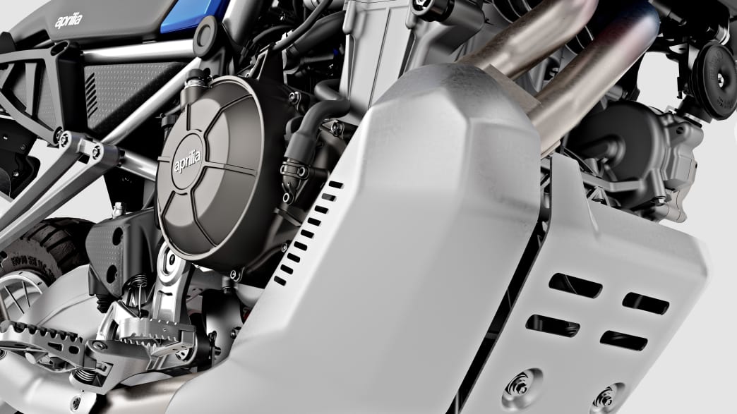 Aprilia Tourareg wird Probe gefahren