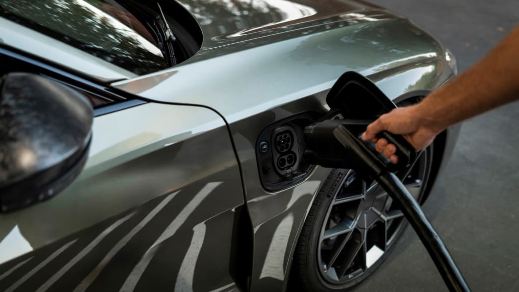Der Audi E-Tron GT beim Laden