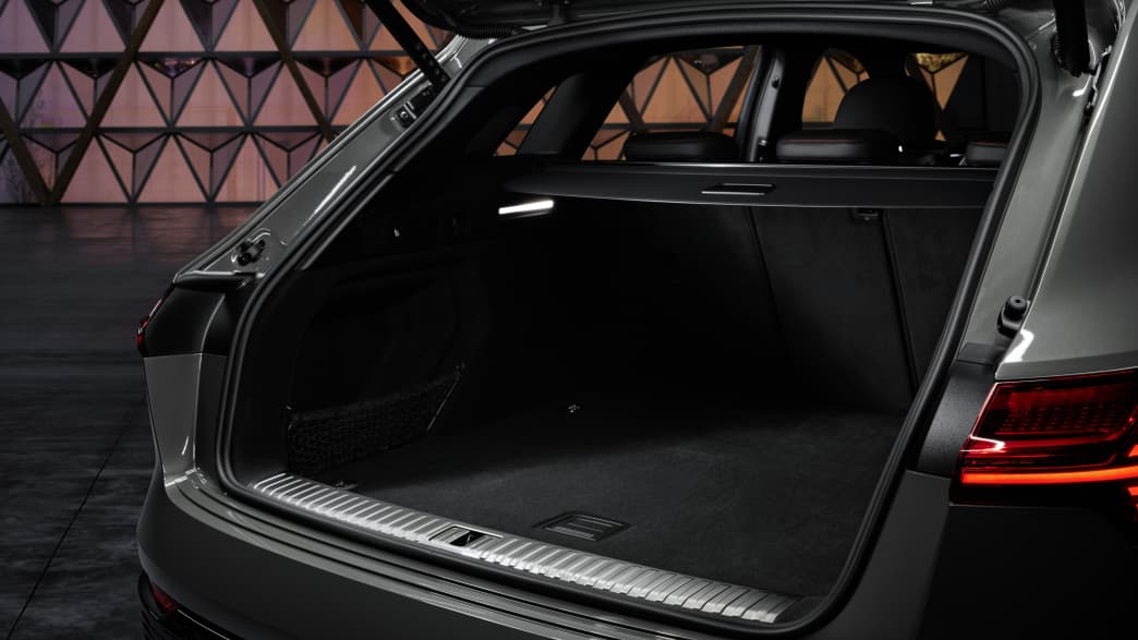 Der Kofferraum des Audi Q8 E Tron