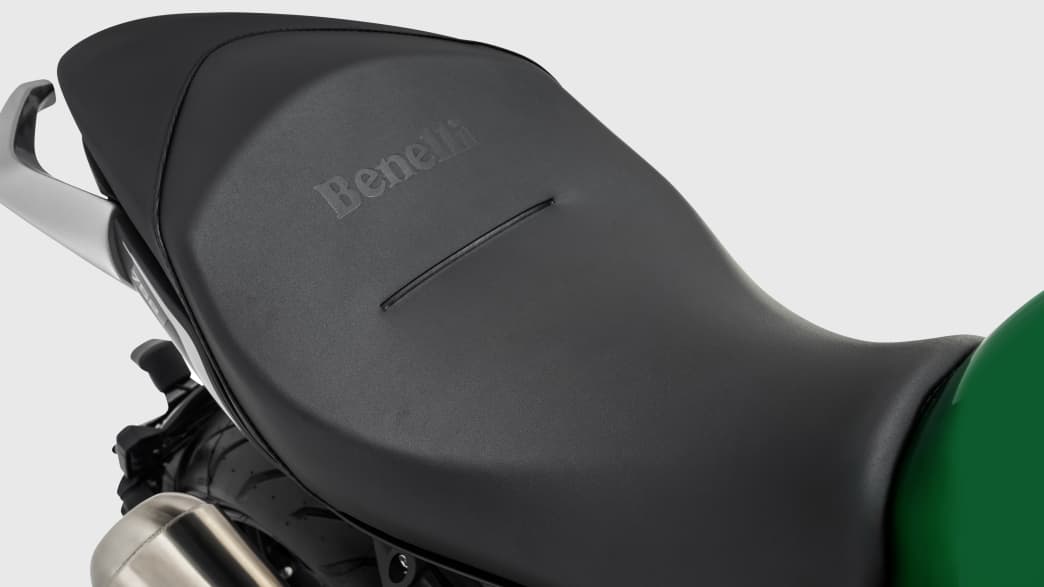 Benelli 752S Detailaufnahme Sattel