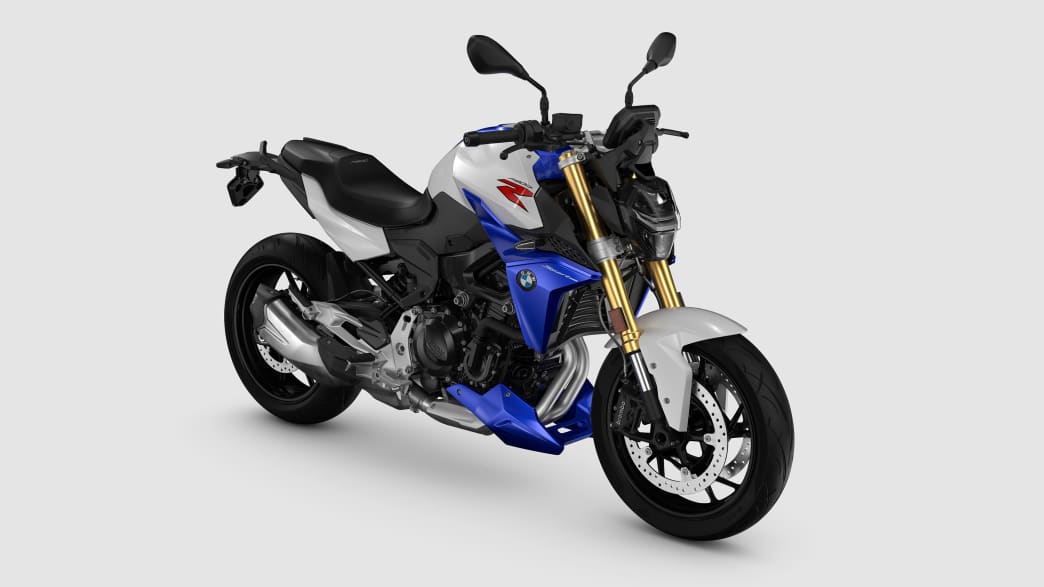 Aufnahme der rechten Seite der BMW F900 R