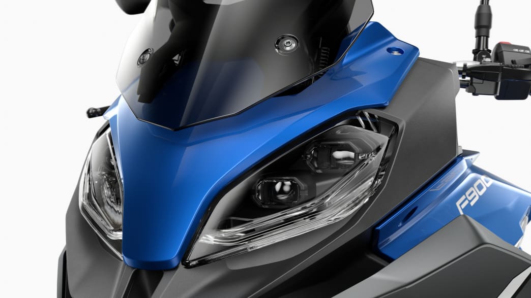 Scheinwerfer der BMW F 900 XR