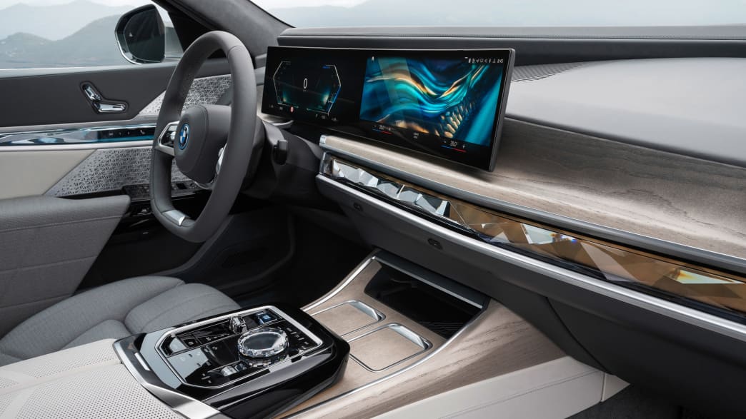 Cockpit des BMW i7