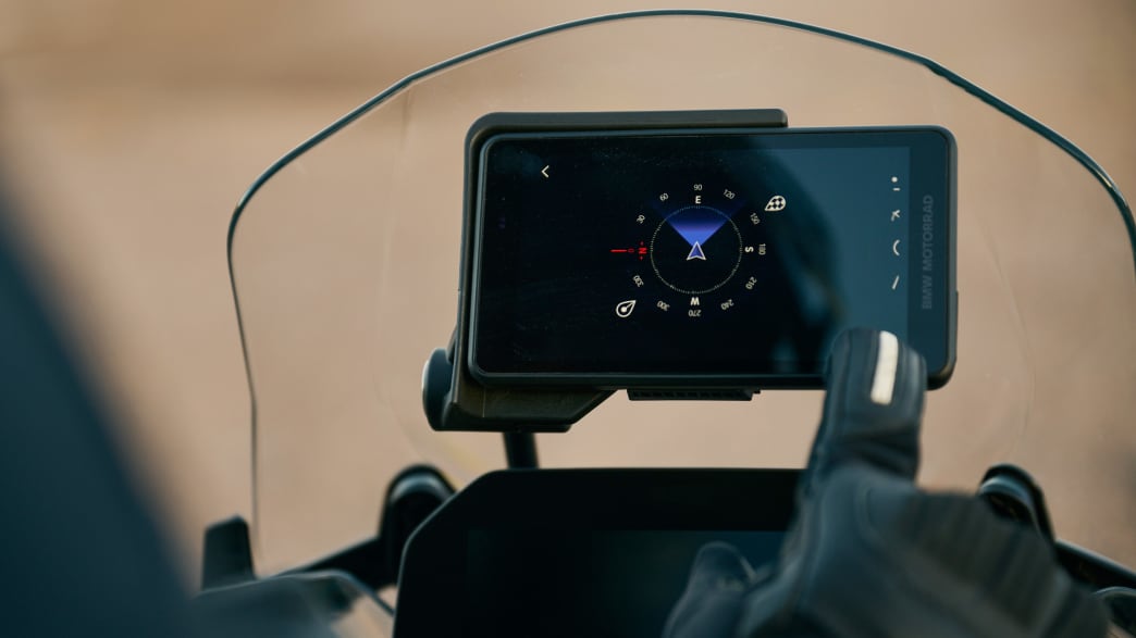 Display der BMW R1300 GS