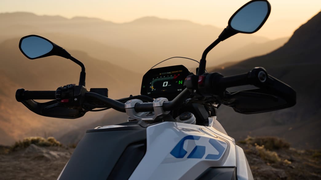 Lenker der BMW R1300 GS