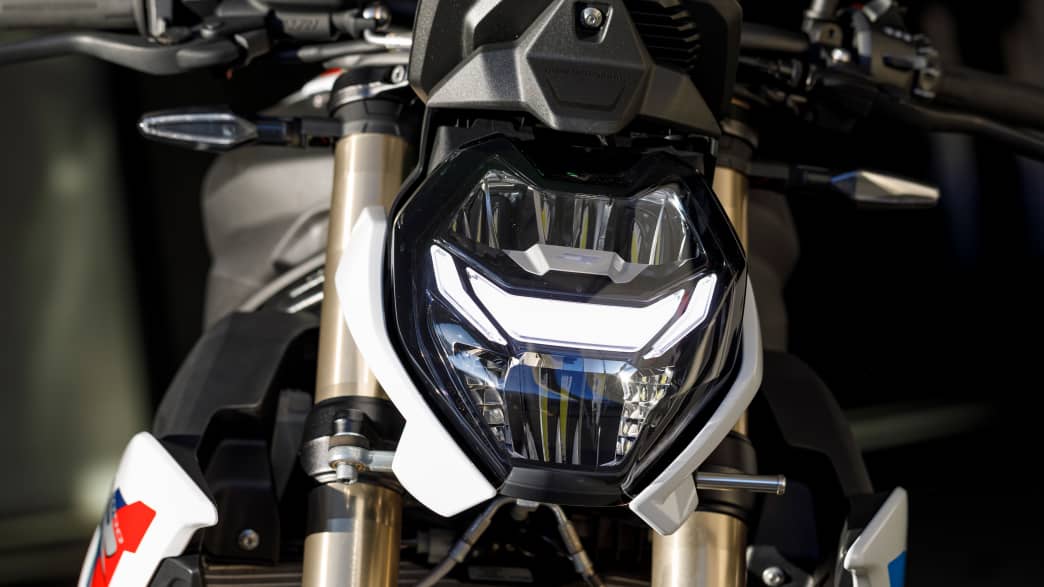 Scheinwerfer der BMW S 1000 R