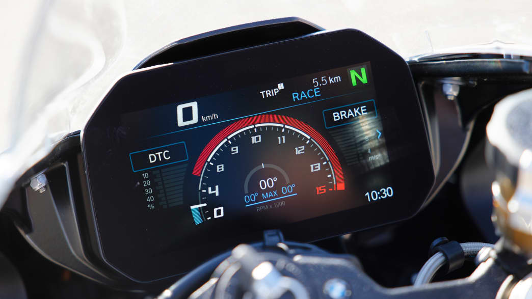 Der Computer der BMW S 1000 RR