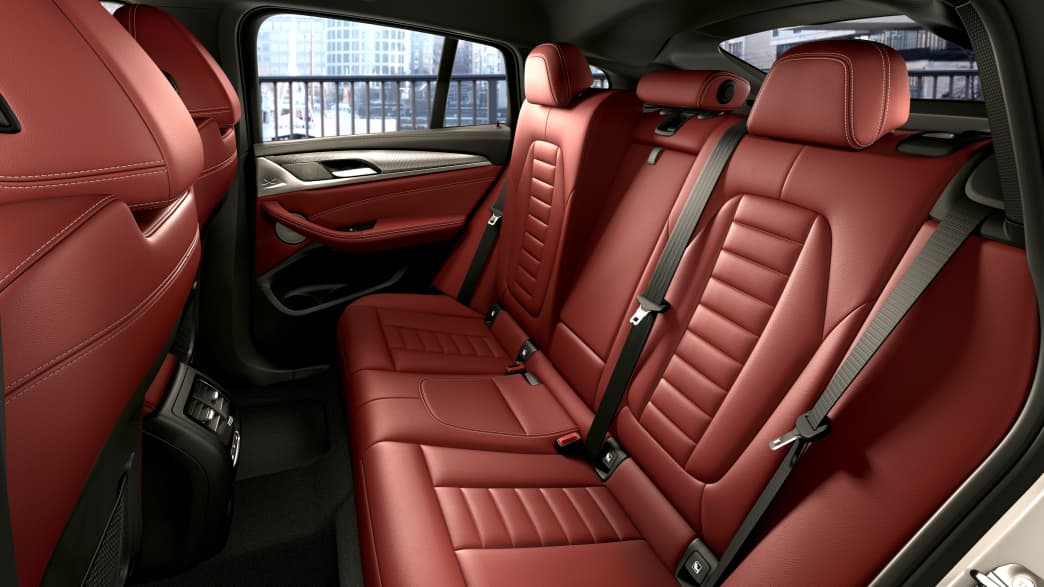 Rückbank des BMW X4