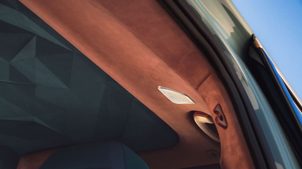 Die Innenverkleidung eines BMW XM
