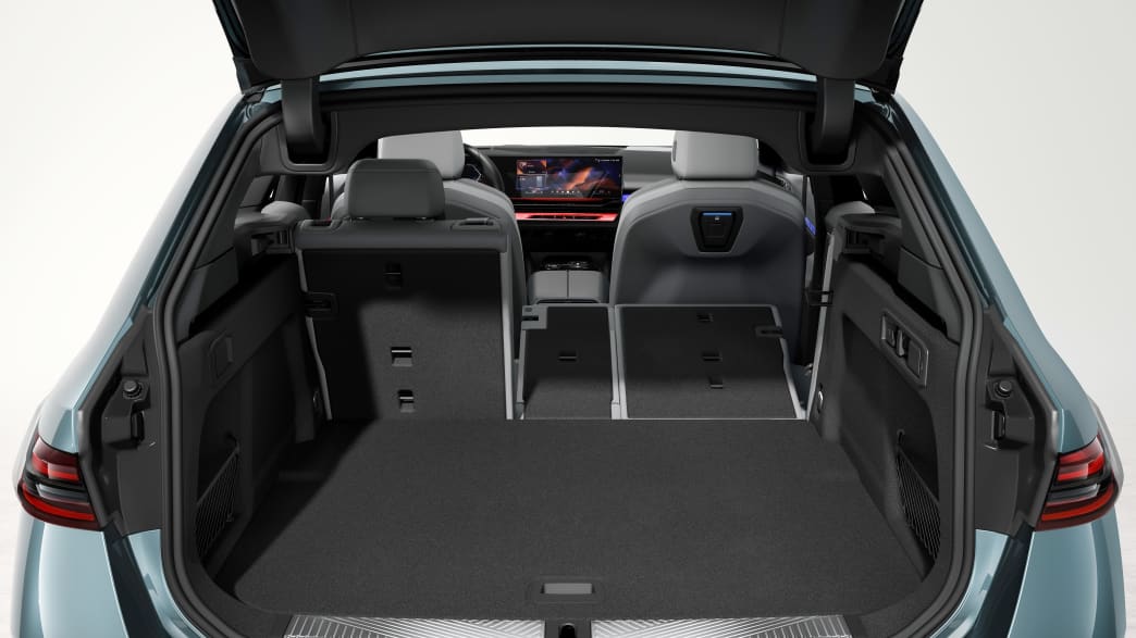 Der Kofferraum des BMW i5