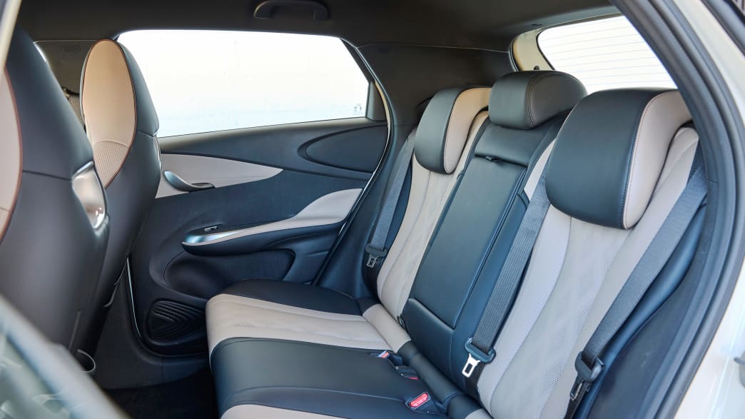Die Rückbank des BYD Dolphin