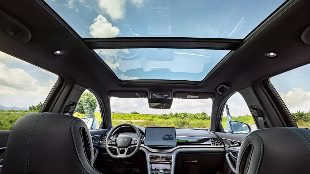 Glasdach des BYD Seal U