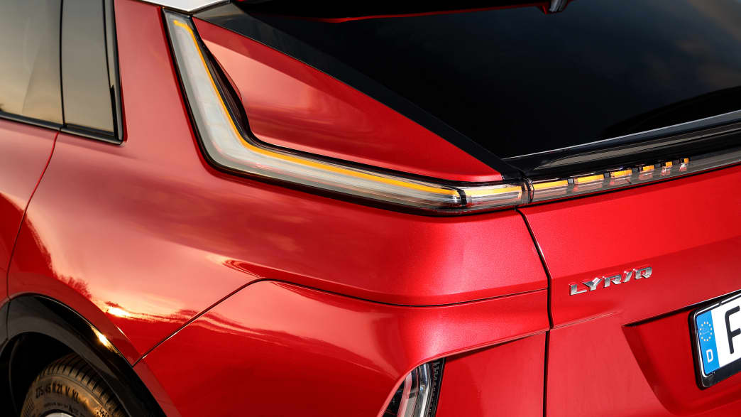 Rücklicht des Cadillac Lyric