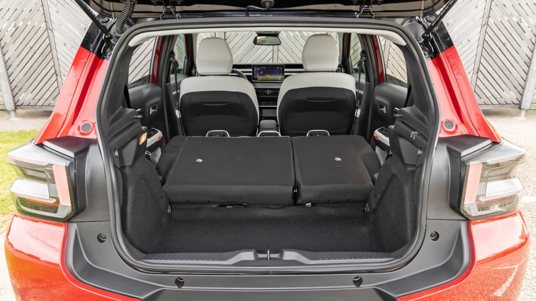 Kofferraum des Citroen e-C3
