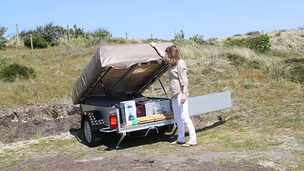 Der Combi Camp Flexi Zeltanhänger