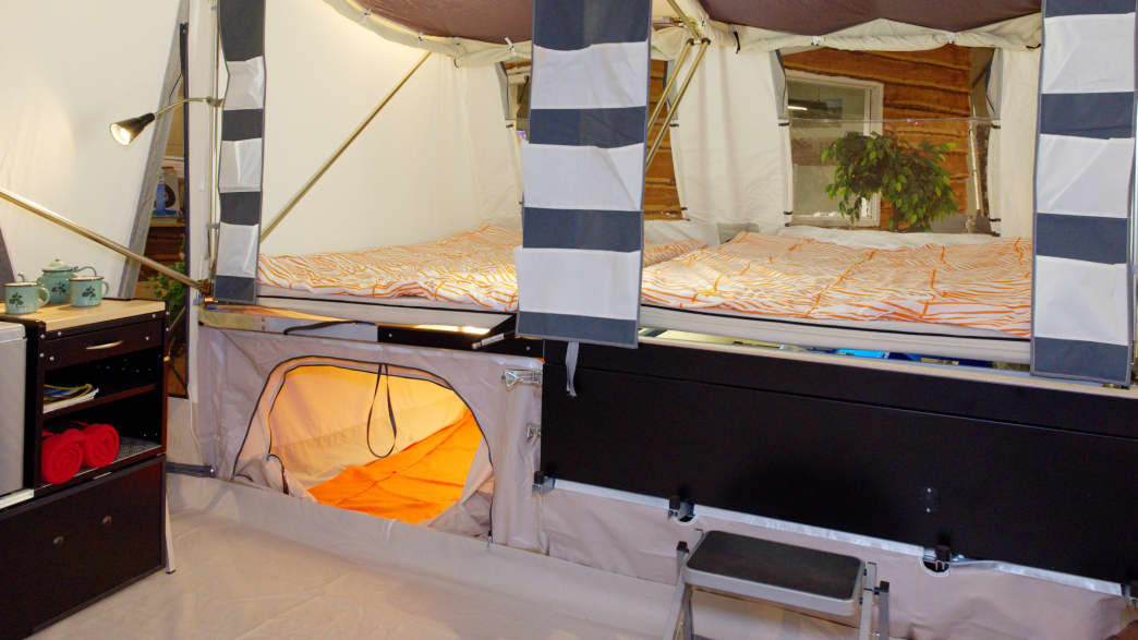 Der Combi Camp Flexi Zeltanhänger
