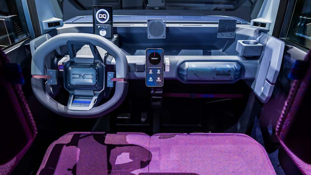 Cockpit des Dacia Hipster Concept