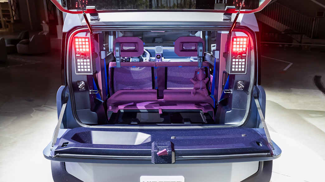 Kofferraum des Dacia Hipster Concept