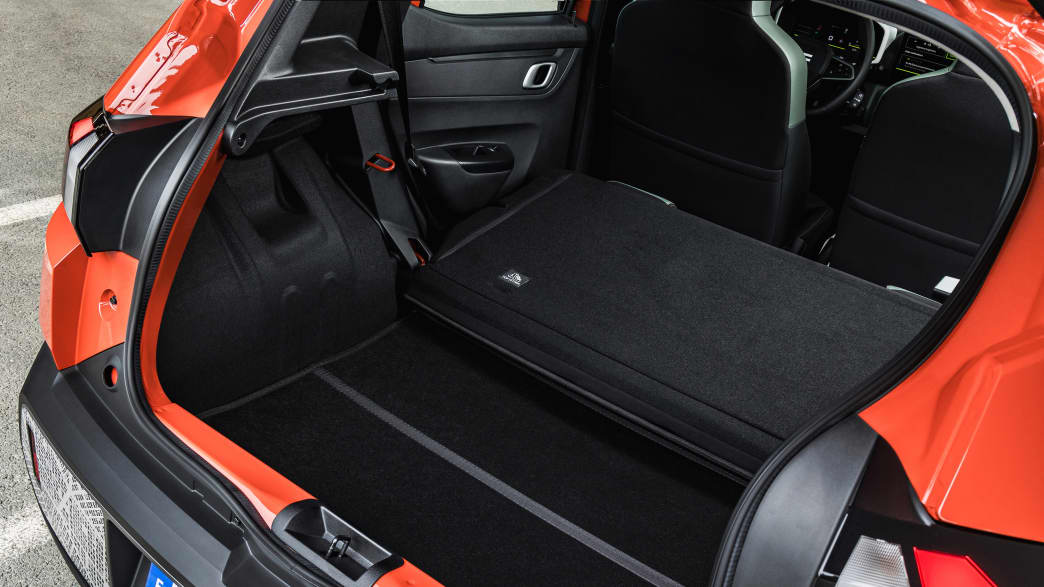 Laderaum des Dacia Spring nach Facelift