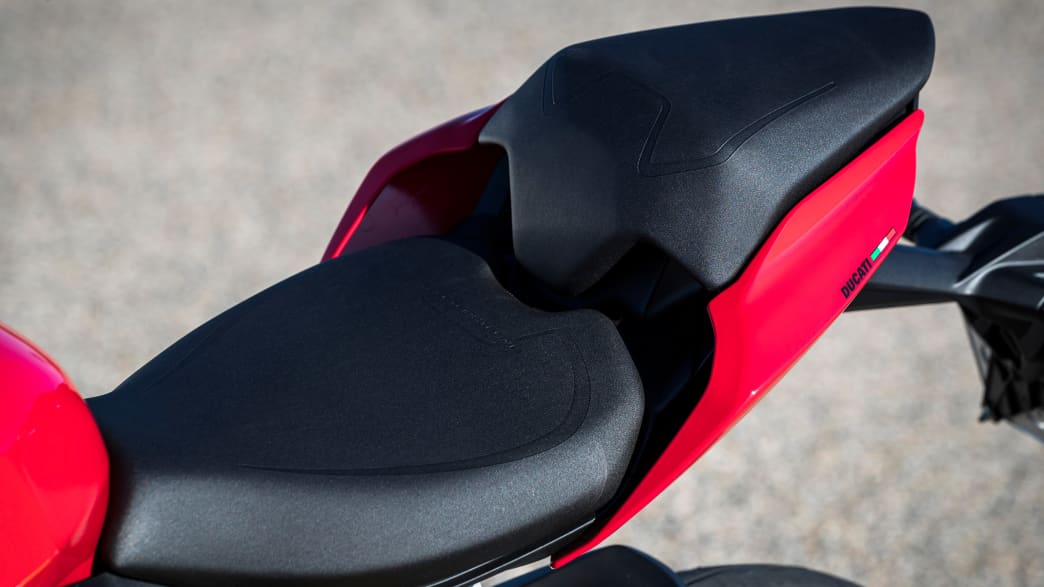 Sitzbank der Ducati Streetfighter V2