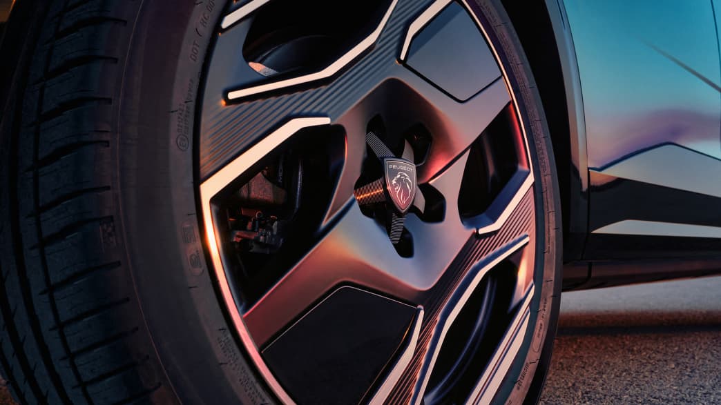 Felge des e-Peugeot 3008