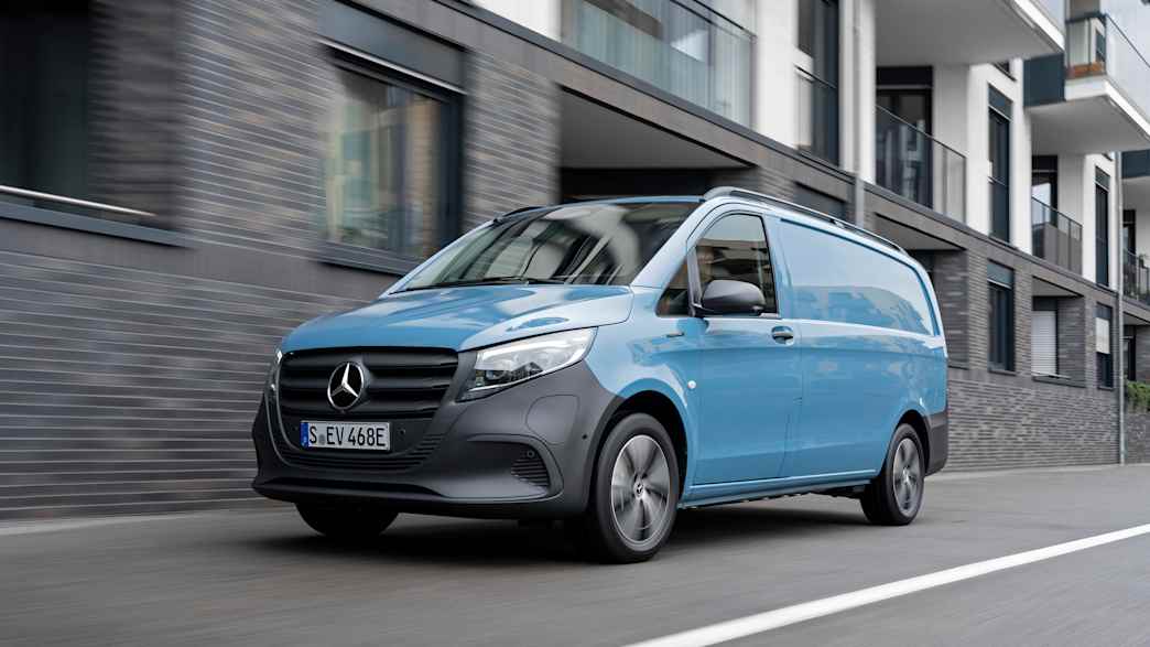 Der neue E-Transporter 2025 von Mercedes Benz 