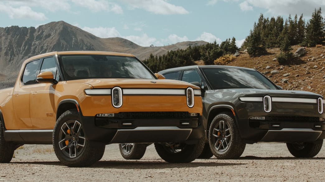 Frontansicht des Rivian R1T