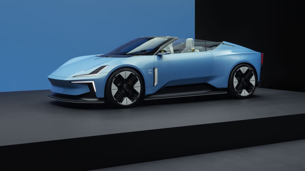 Front und Seitenansicht eines Polestar6