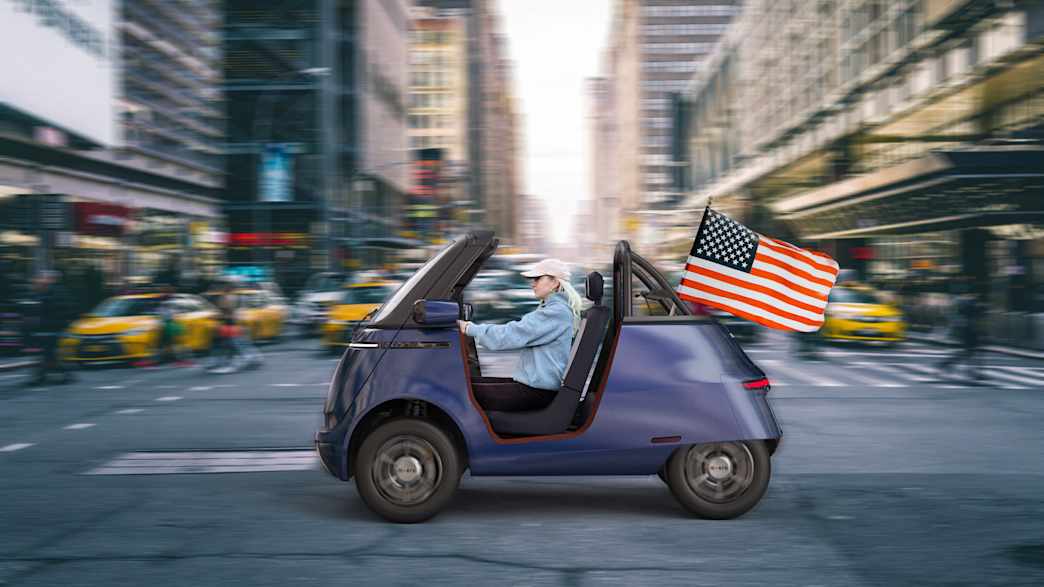 Das neue Microlino Spider Concept Elektroauto