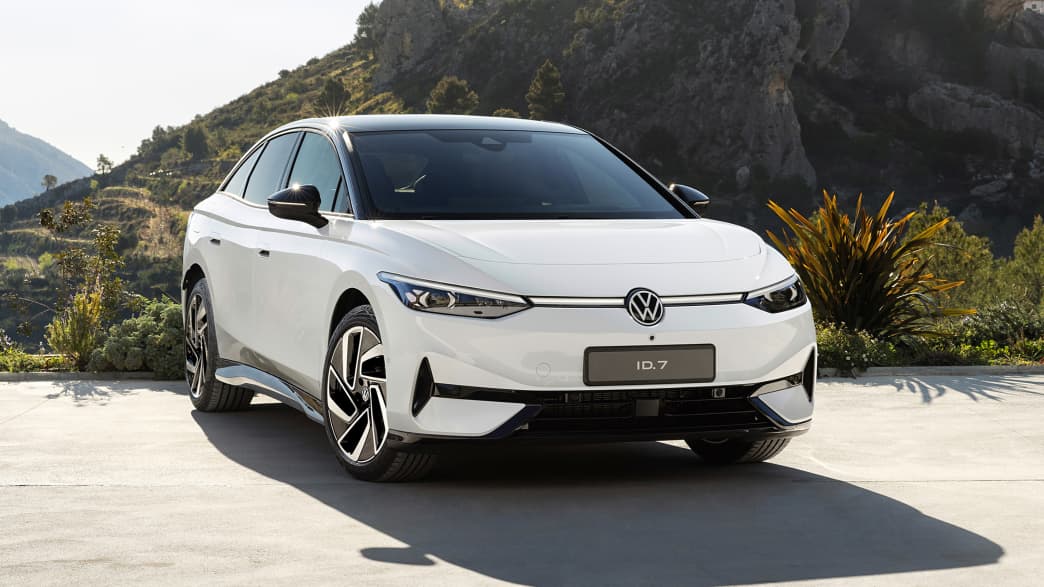 Aufnahme des stehenden VW ID.7