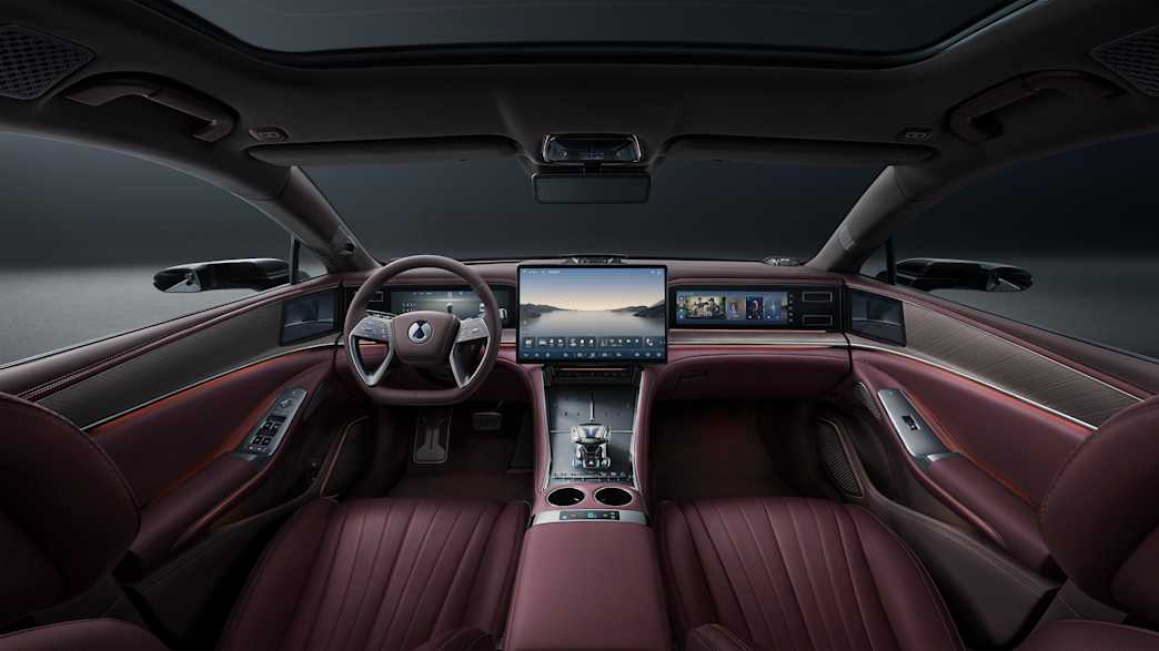 Das Cockpit des Denza Z9 GT