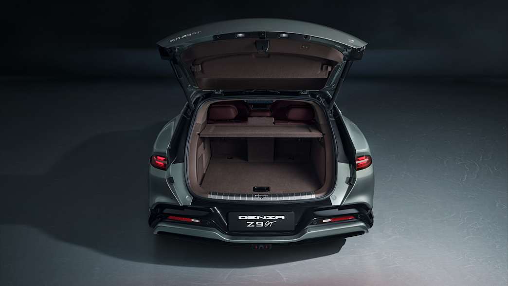 Der Kofferraum des Denza Z9 GT