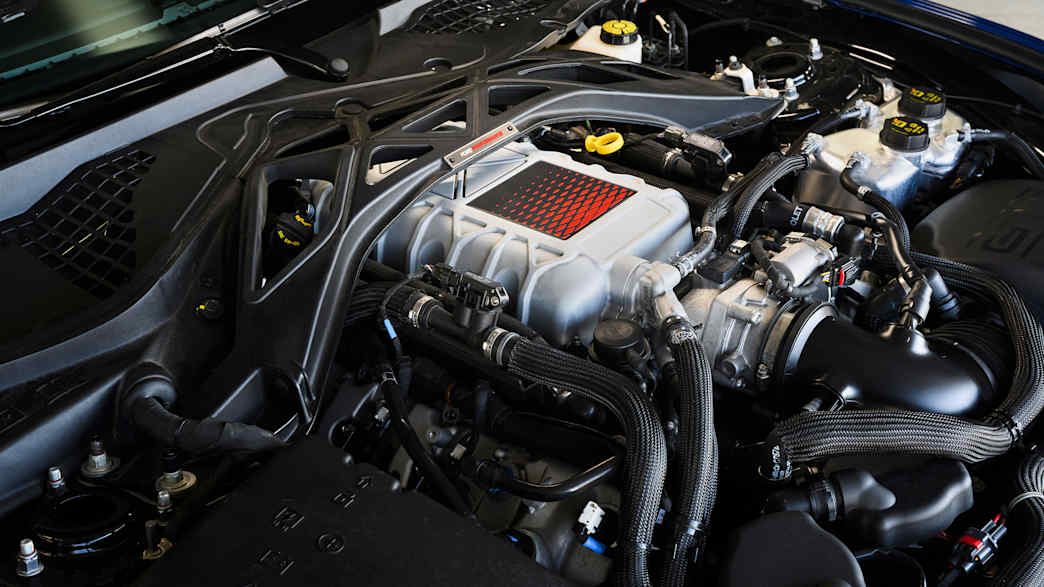 Der Motor des neuen Ford Mustang GTD