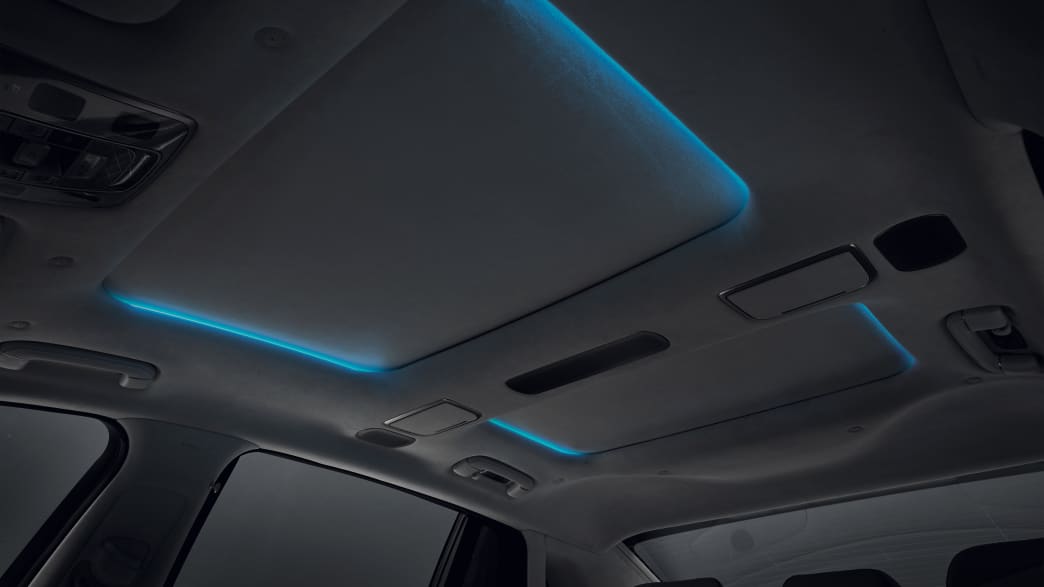 Innenansicht des Dachs eines Genesis G90