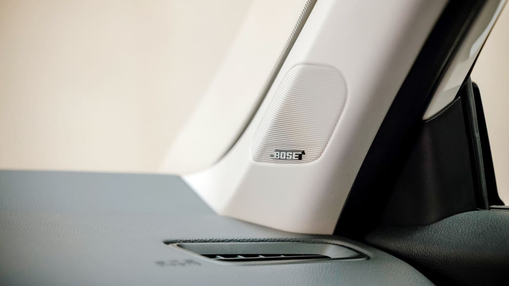 Innenraumdetail des neuen Honda Civic mit Bose Anlage