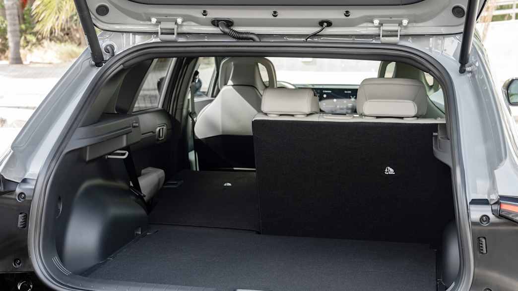Der Kofferraum des neuen Kia EV4