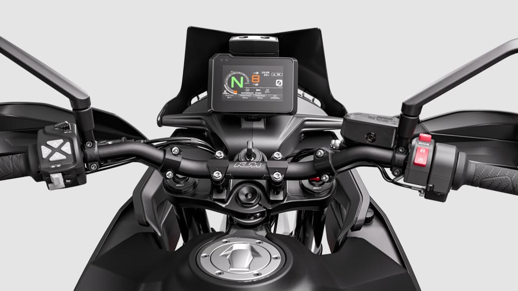 Der Bordcomputer der neuen KTM 890 SMT