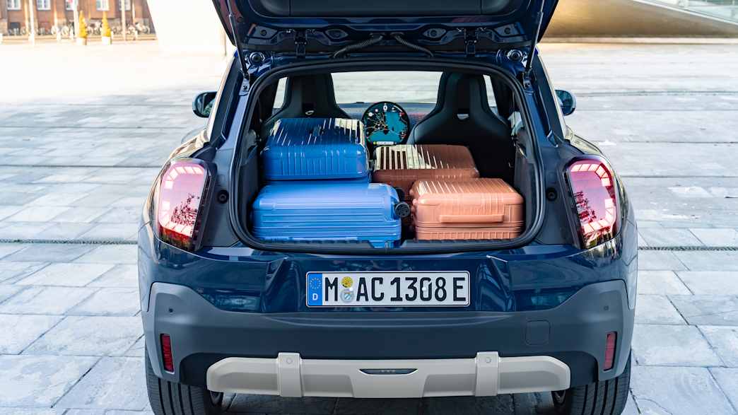 Der Kofferraum Mini Aceman